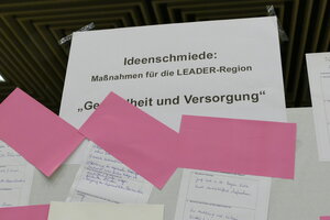 Bild vergr&ouml;&szlig;ern: Leader Bürgerworkshop Hilchenbach - Ideen Gesunheit und Versorgung