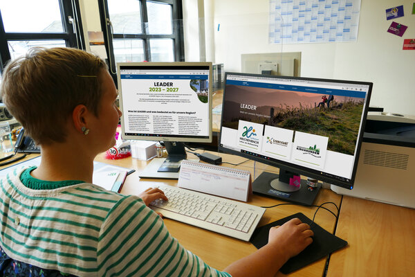 Neue Homepage LEADER