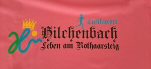 Bild vergr&ouml;&szlig;ern: Logo und Slogan von Hilchenbach für Firmenlauf 2022 mit Krone