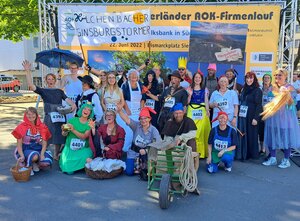 Bild vergr&ouml;&szlig;ern: In diesem Jahr traten die "Hilchenbacher Ginsburgstürmer" als Märchenfiguren an