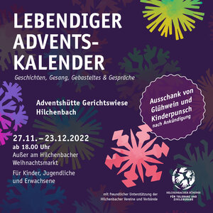 Bild vergr&ouml;&szlig;ern: Lebendiger Adventskalender