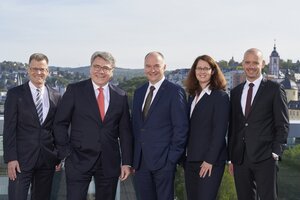 Bild vergr&ouml;&szlig;ern: Vorstand Sparkasse Siegen