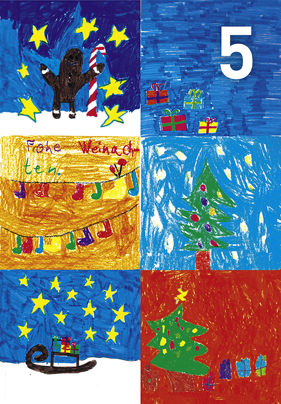 Gemalt von der Florenburg-Grundschule, Klasse 3c