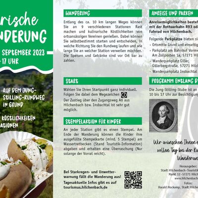 Bild vergr&ouml;&szlig;ern: Flyer_Kulinarische_Wanderung_2023-1_Seite_1