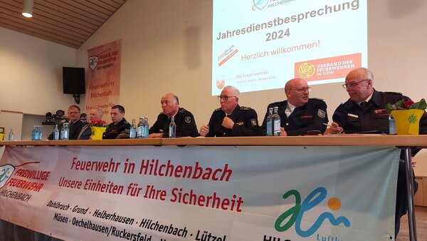 Jahresdienstbesprechung der Freiwilligen Feuerwehr Hilchenbach