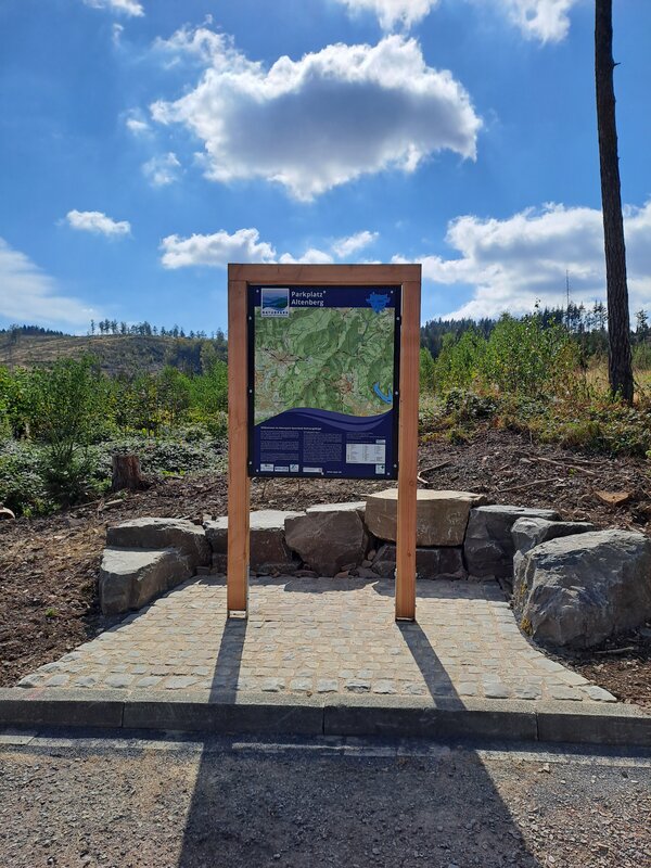 Wandertafel Altenberg
