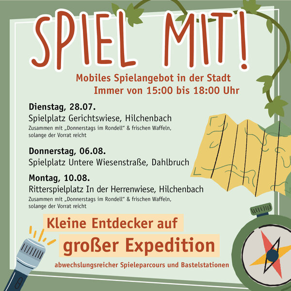 Bild vergr&ouml;&szlig;ern: Plakat Spiel Mit! 2026