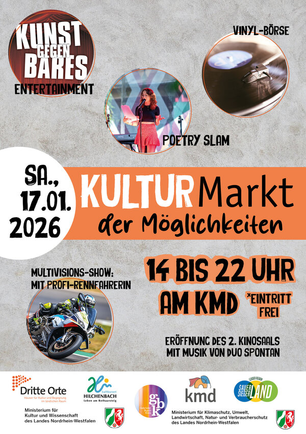 Kulturmarkt der Möglichkeiten Flyer