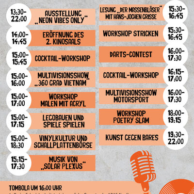 Bild vergr&ouml;&szlig;ern: Kulturmarkt der Möglichkeiten Programm