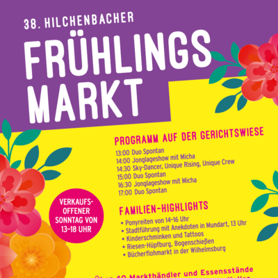 Plakat Fr�hlingsmarkt 2026