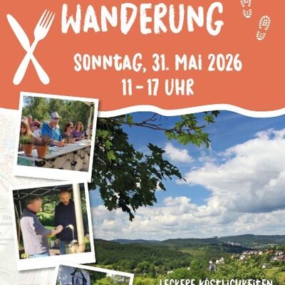 Plakat Kulinarische Wanderung 2026
