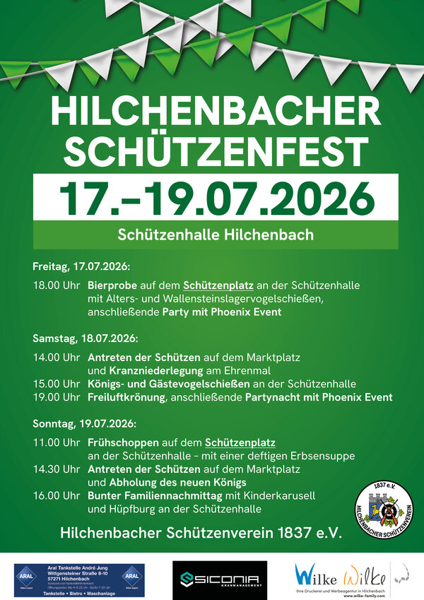 Programm Schützenfest 2026