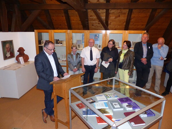 Eröffnung der Jung-Stilling-Ausstellung durch den Bürgermeister