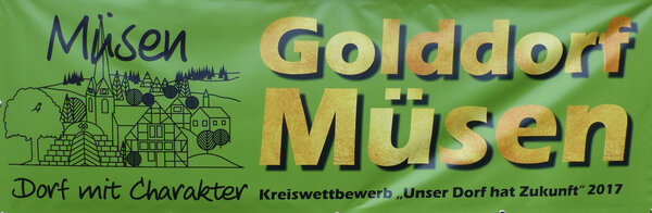 Banner Golddorf Müsen
