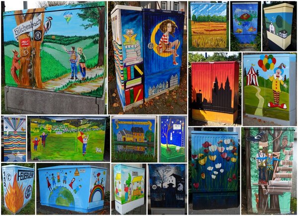 Collage Stromkästen 2017
