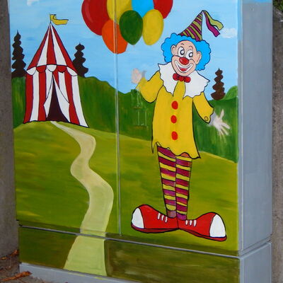 Bild vergr&ouml;&szlig;ern: Kirchweg Clown