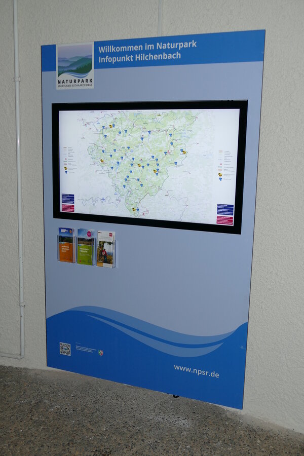Digitaler Infopunkt auf der Ginsburg