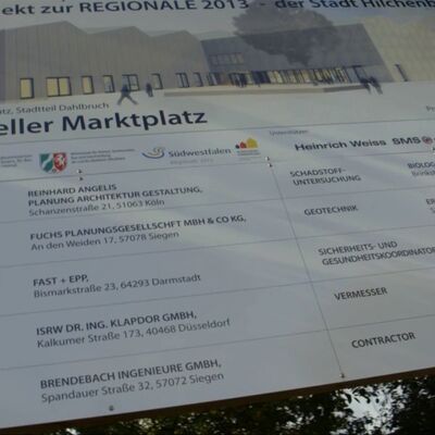 Bild vergr&ouml;&szlig;ern: Umgekehrter Spatenstich am KMD
