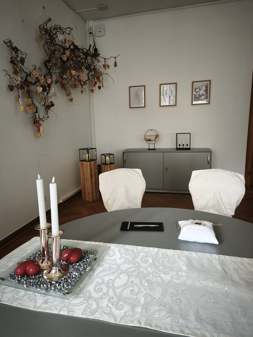 Trauzimmer in der Wilhelmsburg