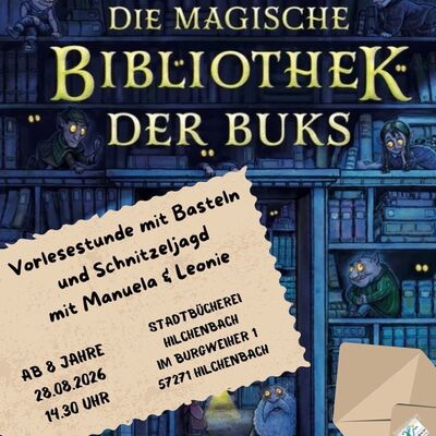 Plakat "Die magische Welt der Buks"