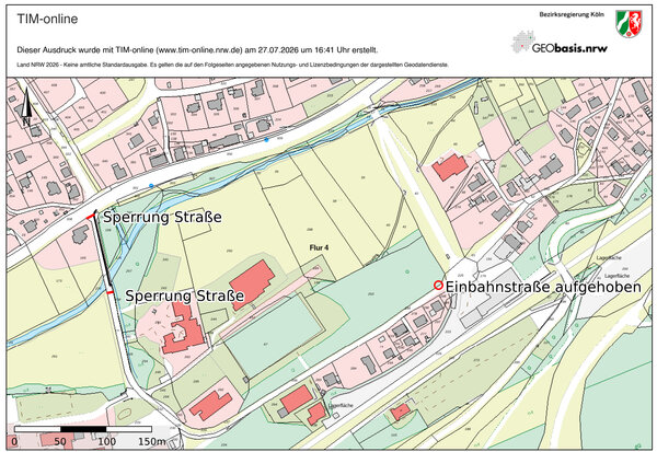 Stift-Keppel-Weg gesperrt