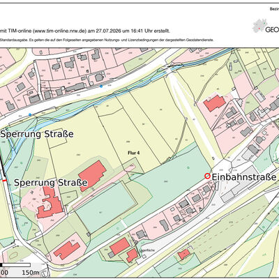 Stift-Keppel-Weg gesperrt