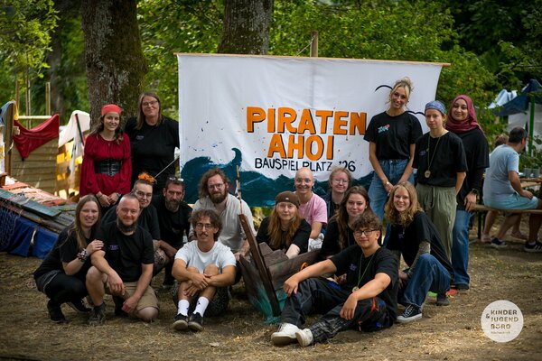 Teamfoto Bauspielplatz 2026