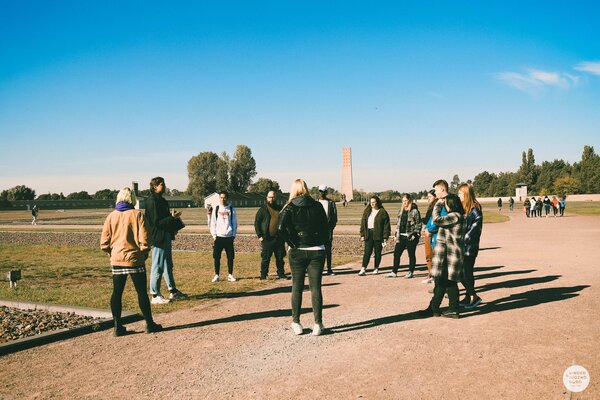 Bild vergr&ouml;&szlig;ern: Besuch Gedenkstätte KZ Sachsenhausen