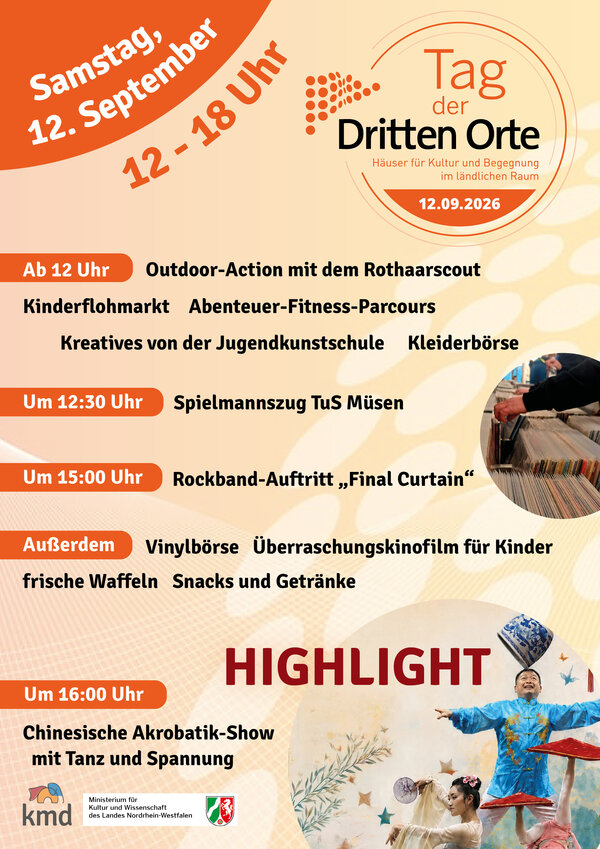 Bild vergr&ouml;&szlig;ern: Plakat Tag der Dritten Orte 2026
