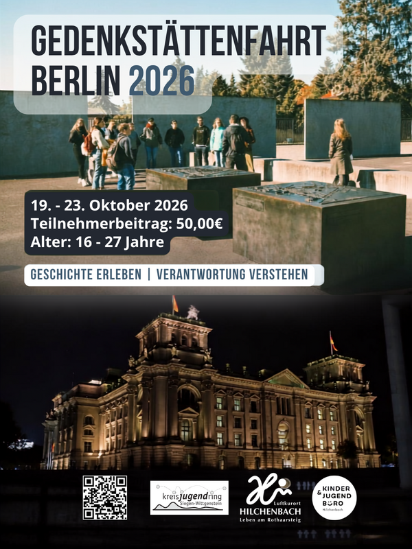 Gedenkstättenfahrt Berlin 2026