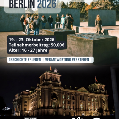Gedenkstättenfahrt Berlin 2026