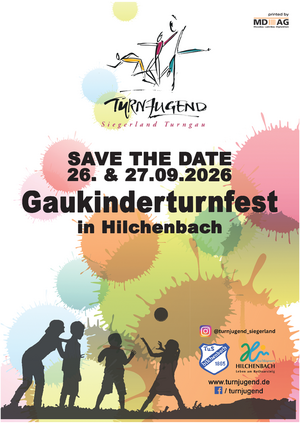 Bild vergr&ouml;&szlig;ern: Plakat Gaukinderturnfest in Hilchenbach