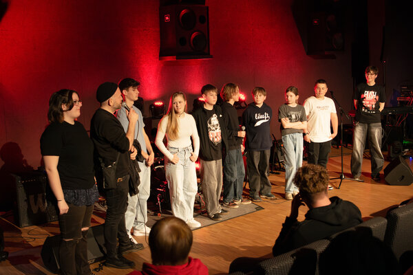 Bild vergr&ouml;&szlig;ern: Songwriting-Workshop beim PUSH-Festival