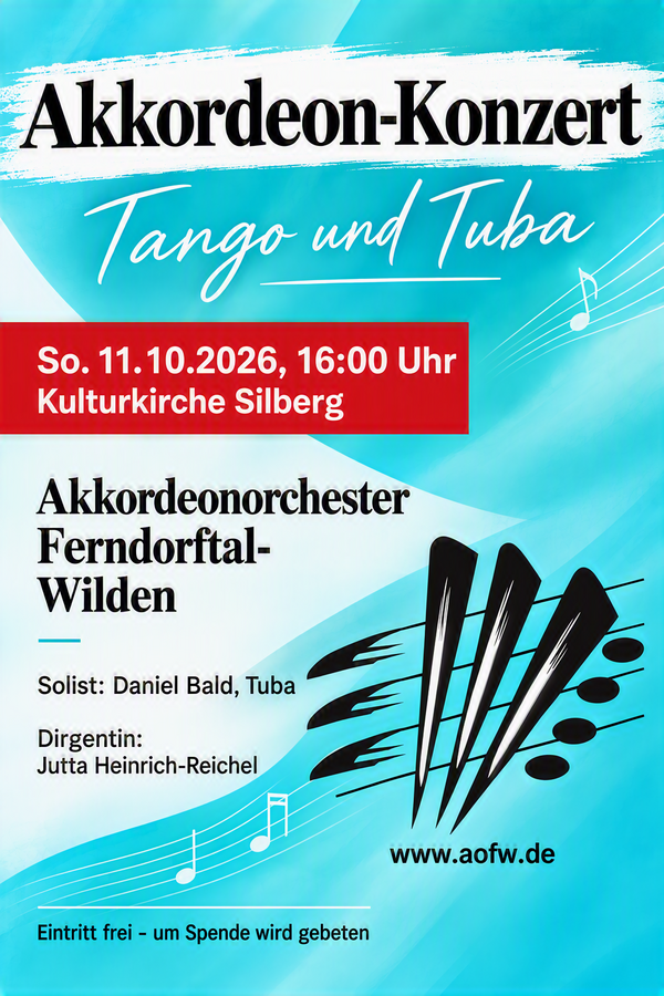 Bild vergr&ouml;&szlig;ern: Plakat Akkordeon-Konzert