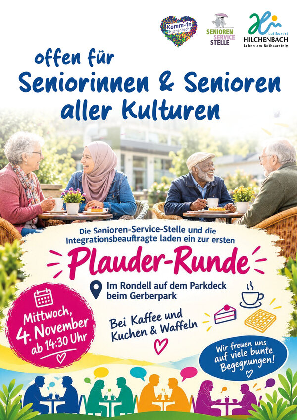 Bild vergr&ouml;&szlig;ern: Flyer Plauder-Runde