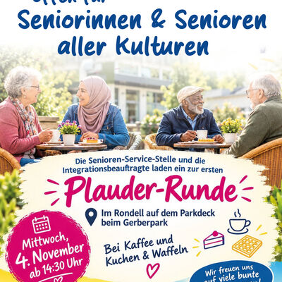 Bild vergr&ouml;&szlig;ern: Flyer Plauder-Runde